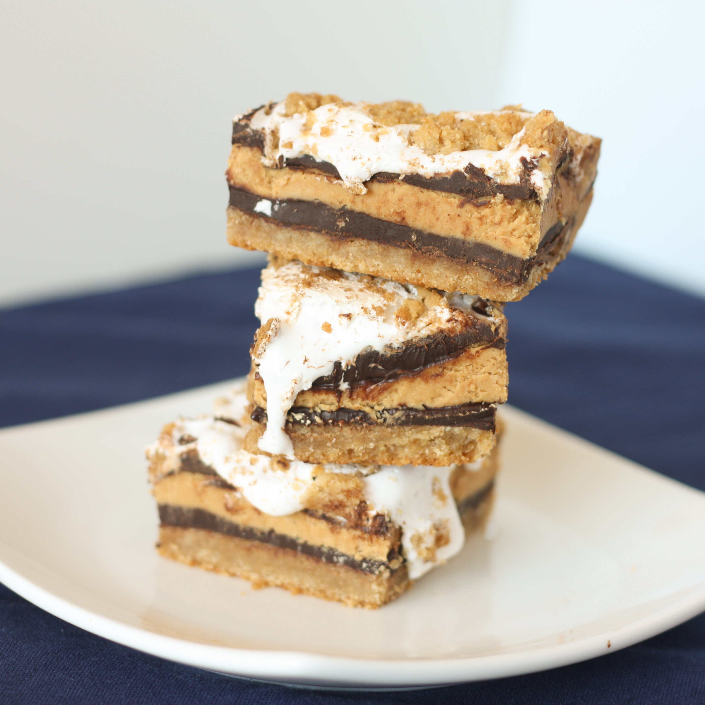 Peanut Butter S’more Bars