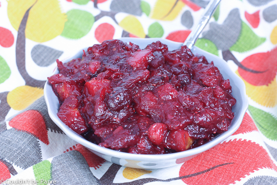 Cranberry Pear Lime Sauce